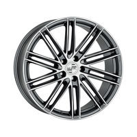 10.5x22 5x112 66.45 ET18 Gunmetal Mirror Face